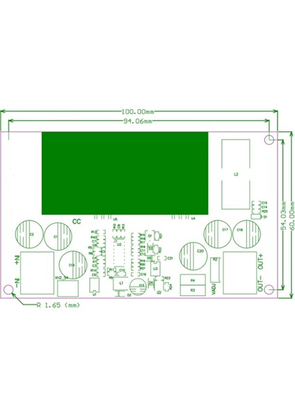Dc-Dc Buck Dönüştürücü DC12-75V Ila 2.5-50V 600W Buck Regülatörü Voltaj Sabit Akım Ayarlanabilir Güç Kaynağı Modülü (Yurt Dışından)