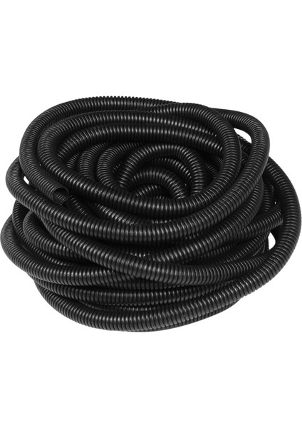 10 M Uzunluğunda 9,5 mm Iç Çaplı Esnek Plastik Oluklu Hortum (Yurt Dışından)