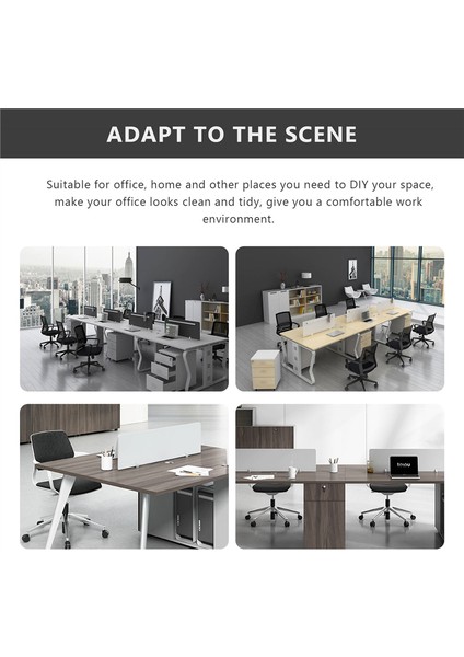 2 Paket Gümüş Hapşırma Koruma Kelepçe Desteği Ofis Masası Bölme Tutucu Ayarlanabilir Masa Sabitleme Ekran Klipsi (Yurt Dışından) fırsatları