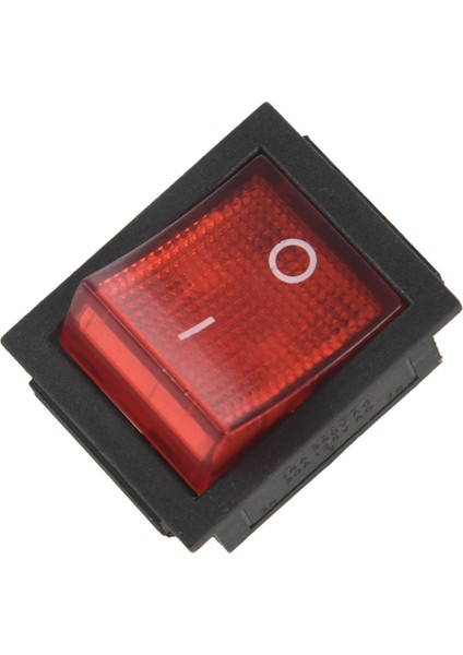 Kırmızı Işık 4 Pin Dpst On/off Geçmeli Basmalı Anahtar 15A/250V 20A/125V Ac 28X22MM (Yurt Dışından)