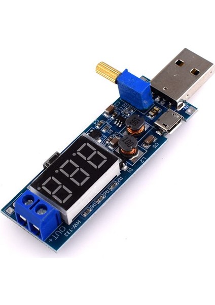 Dc-Dc 5V - 3.5V / 12V USB Adım Yukarı / Aşağı Güç Kaynağı Modülü Ayarlanabilir Boost Buck Dönüştürücü Çıkışı Dc 1.2V-24V (Yurt Dışından) indirimleri