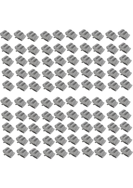 100 Adet Fotovoltaik Kablo Klipsi Kablo Kelepçesi 304 Paslanmaz Çelik Güneş Kablo Klipsi Güneş Paneli Kablo Klipsi (Yurt Dışından)