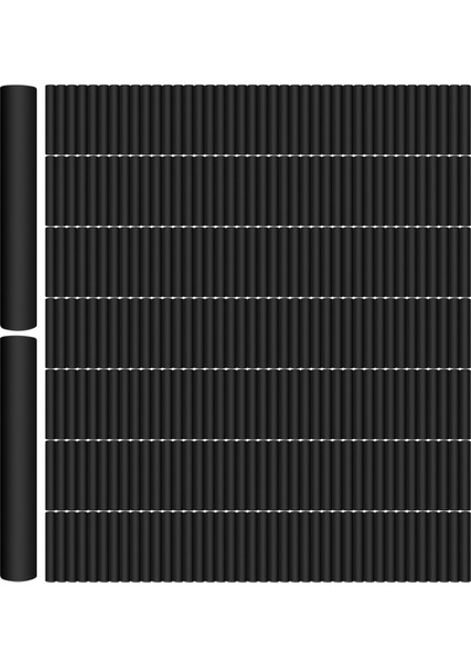 Tel Sarma Kolu 2mm Çap 30MM Uzun Isıyla Daralan Boru 280 Adet Siyah (Yurt Dışından)