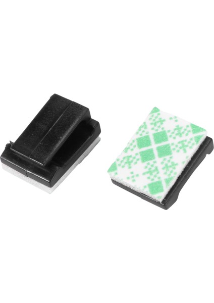 30X Kablo Tutucu Kablo Klipsi Kablo Kelepçesi Kendinden Yapışkanlı Siyah (Yurt Dışından) indirimleri