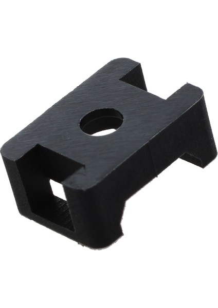 Siyah 4.5mm Genişlik Kablo Bağı Tabanı Eyer Tipi Montaj Tel Tutucu 100 Adet (Yurt Dışından) fırsatları