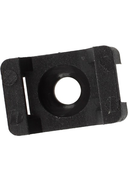 Siyah 4.5mm Genişlik Kablo Bağı Tabanı Eyer Tipi Montaj Tel Tutucu 100 Adet (Yurt Dışından) indirimleri