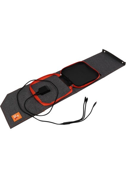 Elegeek 15W 5V Katlanabilir Güneş Paneli Su Geçirmez Taşınabilir Açık Hava Şarj Plakası Cep Telefonu Güç Bankası Yürüyüş Kampı 3 Katlı (Yurt Dışından)