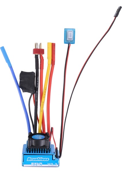 120A Fırçasız Esc Elektrikli Hız Kontrol Cihazı Su Geçirmez Toz Geçirmez Rc Parça Aksesuarı (Yurt Dışından)