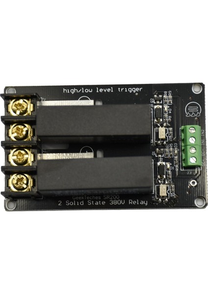 380V 8A 2 Kanal Ssr Kartı Katı Hal Röle Modülü Yüksek Düşük Seviye Hl Tetik Kartı D3808 Arduino Için Kontrol Cihazı (Yurt Dışından)