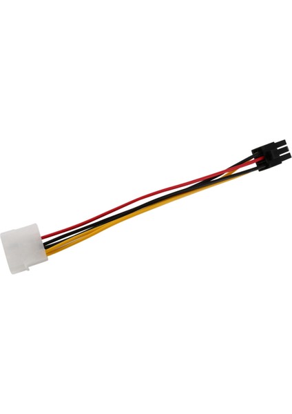 Pcıe Pcı Express Adaptörü Için 4-Pin Erkek - 6-Pin Dişi Soket Güç Kablosu (Yurt Dışından)