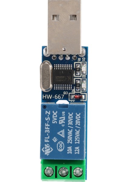 Lcus - Tip 1 USB Röle Modülü USB Akıllı Anahtar Kontrolü (Yurt Dışından)