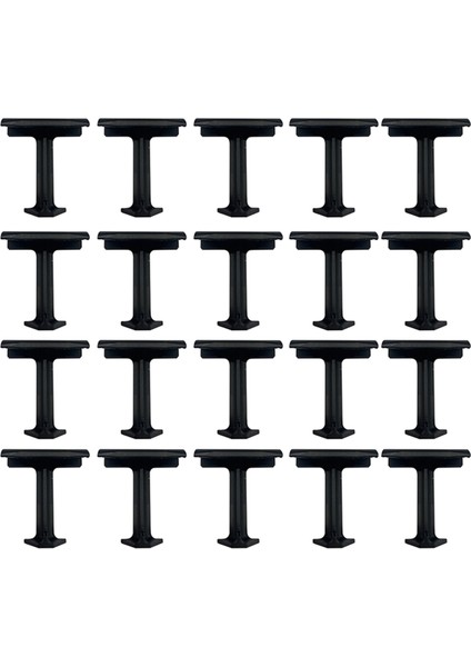 20 Adet 40MM Güneş Panelı Su Drenaj Klipleri, Pv Modülleri Klipler Siyah Su Tahliye Fotovoltaik Panel Su Tahliye Klipleri (Yurt Dışından)