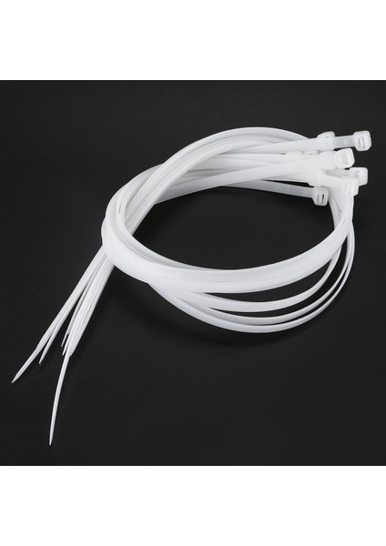10X Ekstra Uzun 76CM Kablo Bağları Beyaz Fermuarlı Sarar (Yurt Dışından) fiyatları