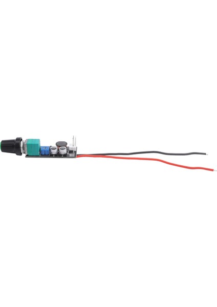 Dc 5V 12V Ayarlanabilir Pwm Fan Hızı Kontrol Cihazı + Düğme Anahtarı 2/3 Telli Fan Hızı Regülatörü Gürültü Azaltma Kapatılabilir (Yurt Dışından)