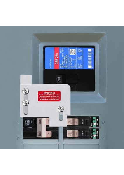 Eaton Cutler Hammer Ch Serisi 150 ve 200 Amp W/tan Kesici Için Jeneratör Kilit Takımı, Yatay Elektrik Kilit (Yurt Dışından) indirimleri