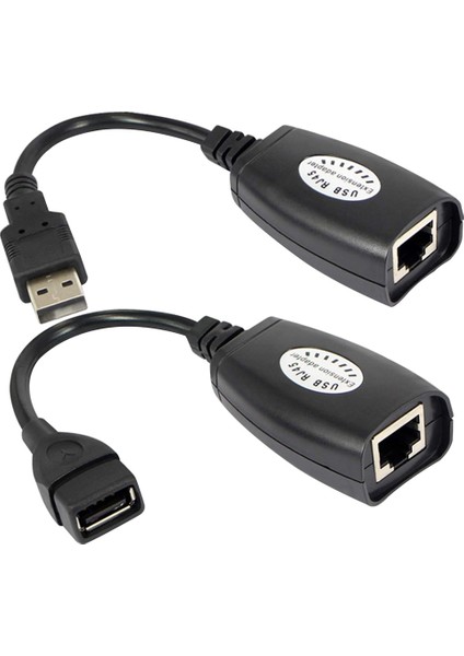 Usb'den RJ45 Rj 45 Lan Kablo Uzatma Adaptörü Genişletici Usb'den Ağ Bağlantı Noktasına Sinyal Amplifikatörü (Yurt Dışından)
