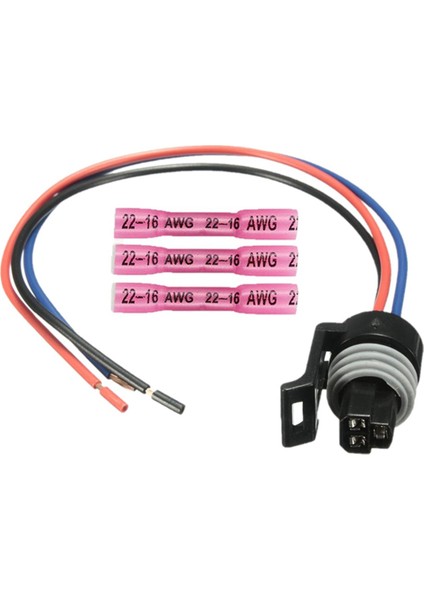 Ford Powerstroke 6.0l ve 7.3l Icp Pigtail 1994-2010 5C3Z12224A Için 3 Pinli Onarım Icp Ebp Kablo Demeti (Yurt Dışından)