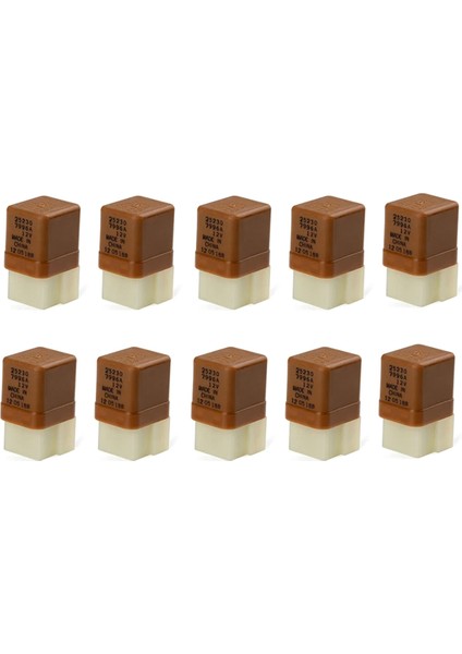 10 Adet Yeni 6-Pinli 12V Nissan Infiniti Çeşitli Modeller Için Araba Rölesi 25230-7996A 25230-79963 25230-C9963 25230 7996A (Yurt Dışından)