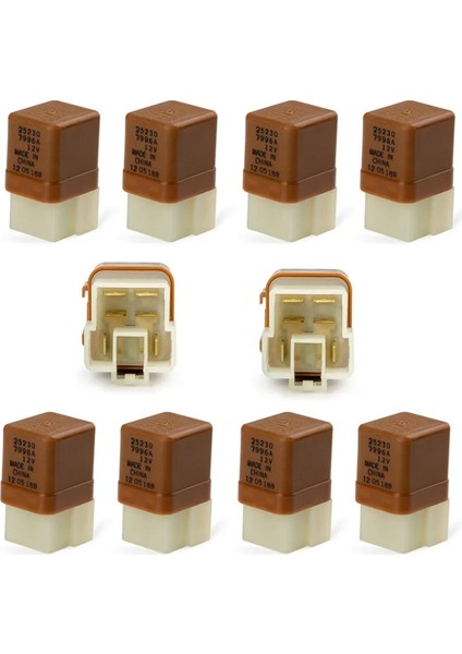 10 Adet Yeni 6-Pinli 12V Nissan Infiniti Çeşitli Modeller Için Araba Rölesi 25230-7996A 25230-79963 25230-C9963 25230 7996A (Yurt Dışından) fiyatları