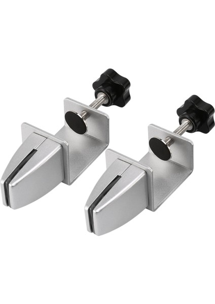 Adet Hapşırma Koruyucu Kelepçe Braketi Masa Bölme Kelepçesi 1/8 Inç Ila 1 Inç Kalın Akrilik Paneller Ayarlanabilir C Şekli Kelepçe (Yurt Dışından)