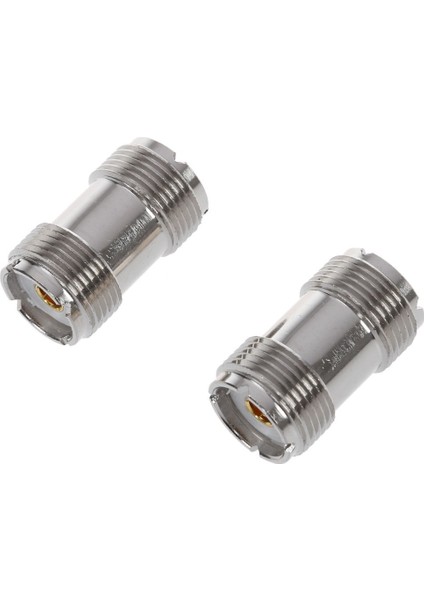 2 Adet S0-239 Uhf Çift Dişi Koaksiyel Adaptör Konnektör Fişi (Yurt Dışından)