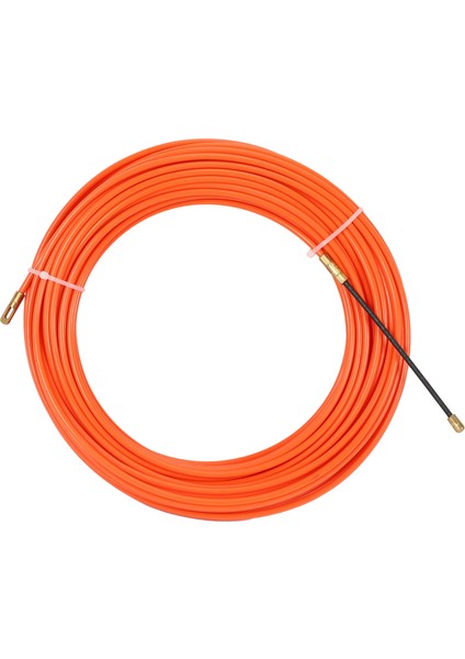 4mm 20 Metre Turuncu Kılavuz Cihazı Naylon Elektrik Kablosu Itme Çektirme Kanalı Yılan Rodder Olta Teli (Yurt Dışından)