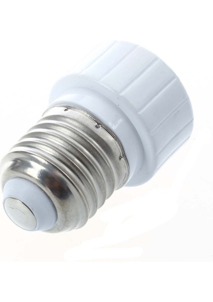 4x E27 - GU10 LED Işık Soketi Adaptör Soketi Adaptör Lamba Ampulü Dönüştürücü Beyaz (Yurt Dışından)