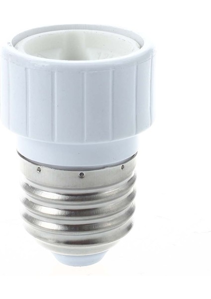 4x E27 - GU10 LED Işık Soketi Adaptör Soketi Adaptör Lamba Ampulü Dönüştürücü Beyaz (Yurt Dışından)