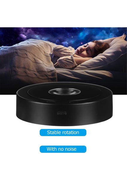 Yuvarlak Stand LED Dönen Ekran Standı Kristaller Için Taban Aydınlatmalı Taban 8 Işık Modu Ekran Kaideleri (Siyah) (Yurt Dışından) fiyatları