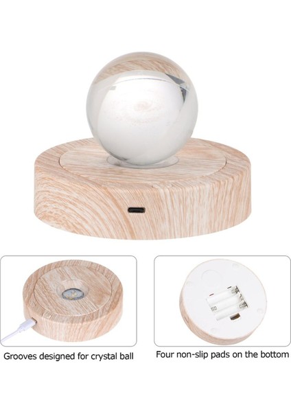 Yuvarlak Stand LED Dönen Ekran Standı Kristaller Için Taban Aydınlatmalı Taban 8 Işık Modu Ekran Kaideleri (Siyah) (Yurt Dışından) fırsatları