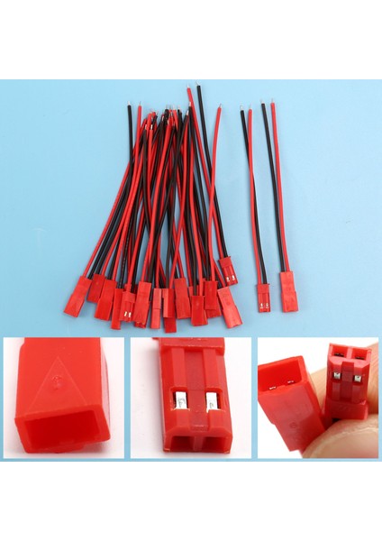 10 Çift Jst Fiş Konnektörü Rc Lipo Pil Erkek/dişi (Yurt Dışından) indirimleri