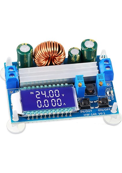 35W Dc 5.5-30V Ila 0.5-30V Dijital LCD Ekran Otomatik Adım Yukarı Aşağı Buck Boost Dönüştürücü Güç Kaynağı Modülü Ayarlanabilir (Yurt Dışından)