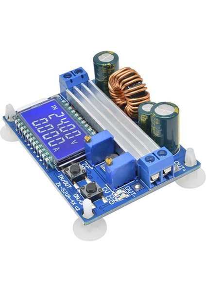 35W Dc 5.5-30V Ila 0.5-30V Dijital LCD Ekran Otomatik Adım Yukarı Aşağı Buck Boost Dönüştürücü Güç Kaynağı Modülü Ayarlanabilir (Yurt Dışından)