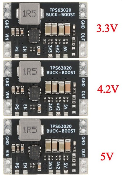 XL63020 TPS63020 Lityum Pil USB Otomatik Güçlendirme Buck Adım Yukarı Aşağı Modülü Mikrodenetleyici Güç Düşük Dalgalanma 3.3V (Yurt Dışından) fiyatları