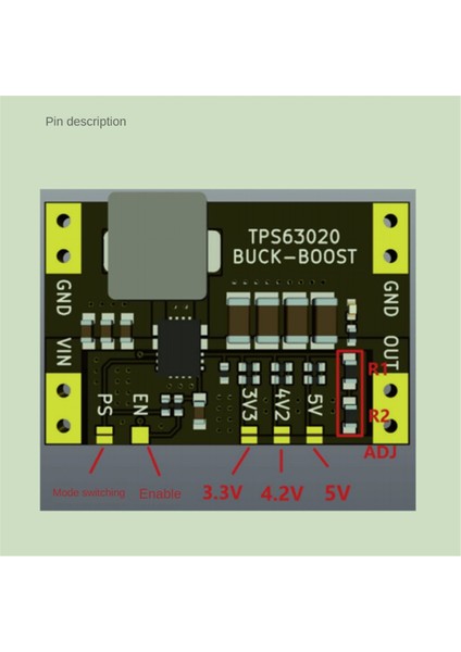 XL63020 TPS63020 Lityum Pil USB Otomatik Güçlendirme Buck Adım Yukarı Aşağı Modülü Mikrodenetleyici Güç Düşük Dalgalanma 3.3V (Yurt Dışından) fırsatları