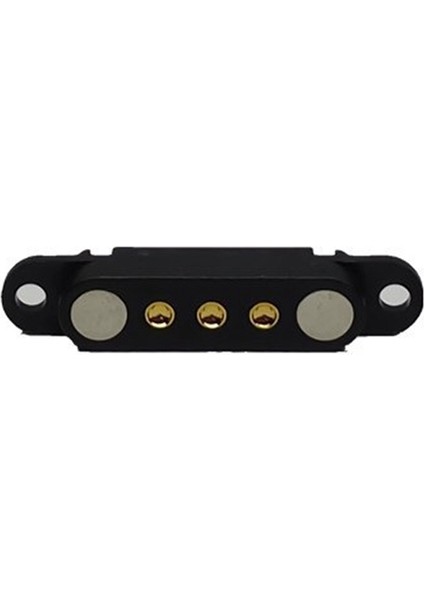 5 Çift Manyetik Pogo Pin Konnektörü 3pin Pogopin Erkek Dişi 2.54 mm Yaylı Mıknatıs Konnektör Güç Soketi (Yurt Dışından)