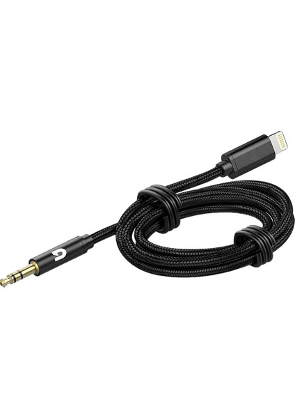 iPhone Için Araç Aux Kablosu Ses Kablosu Aux Kablosu - iPhone 13 Pro-8 Plus Araç Stereoları Için 3,5 mm Premium Ses (Yurt Dışından)