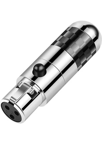 Xlr Dişi Konnektörler 3pin Rodyum Kaplamalı Ses Fişi Hıfı Mikrofon Jakı Xlr Denge Kablosu Kulaklık Adaptörü Hoparlör (Yurt Dışından)