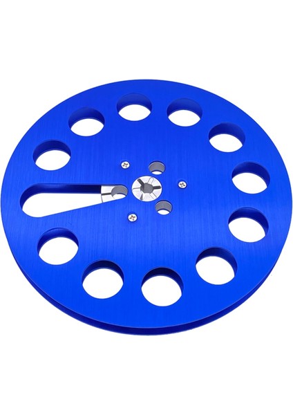 Yeni Analog Ses 7 Inç x 1/4 Inç Metal Bant Makarası -Nab Hub Açık Makara Ses Alüminyum Sarma Makarası 7 Inç (Mavi) (Yurt Dışından)