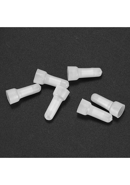100 Adet 22-16 Ga Awg Kapalı Uçlu Kıvrım Kapakları Ekleme Göstergesi Tel Konnektörleri Terminalleri (Beyaz) (Yurt Dışından) fırsatları