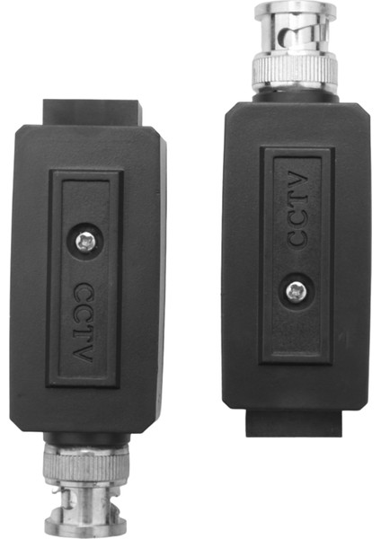 Cctv Kamera Koaksiyel Bnc RJ45 Utp Cat5 Aktif Video Balun Alıcı-Verici Çifti (Yurt Dışından)