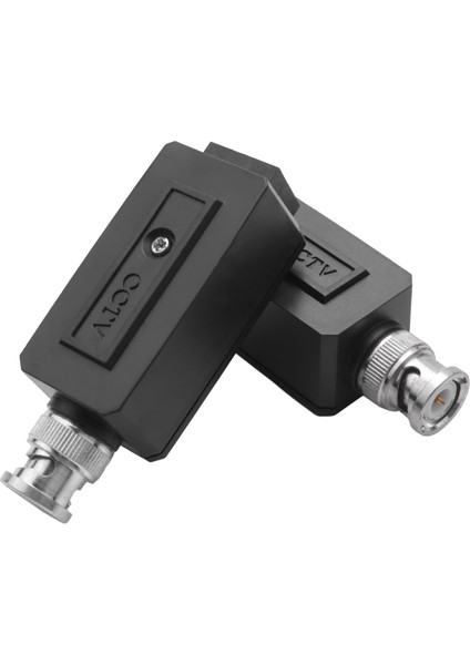 Cctv Kamera Koaksiyel Bnc RJ45 Utp Cat5 Aktif Video Balun Alıcı-Verici Çifti (Yurt Dışından)