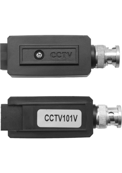 Cctv Kamera Koaksiyel Bnc RJ45 Utp Cat5 Aktif Video Balun Alıcı-Verici Çifti (Yurt Dışından)
