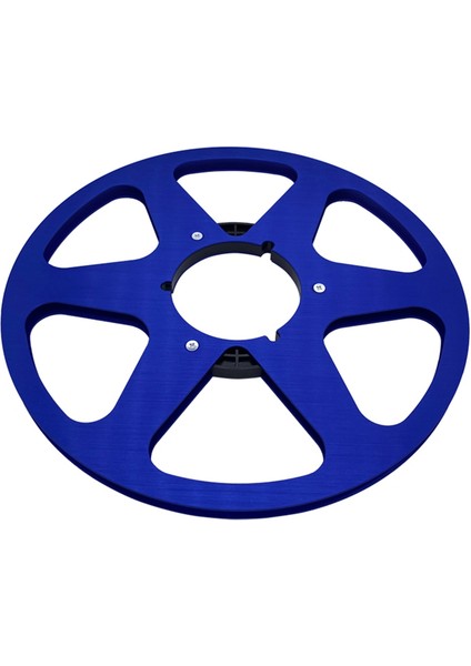Yeni Analog Ses 10.5 Inç x ¼ Inç Metal Bant Makarası - Nab Hub Açık Makaralı Ses Alüminyum Sarma Makarası Pioneer (Mavi) (Yurt Dışından)
