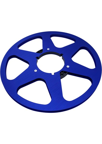 Yeni Analog Ses 10.5 Inç x ¼ Inç Metal Bant Makarası - Nab Hub Açık Makaralı Ses Alüminyum Sarma Makarası Pioneer (Mavi) (Yurt Dışından)