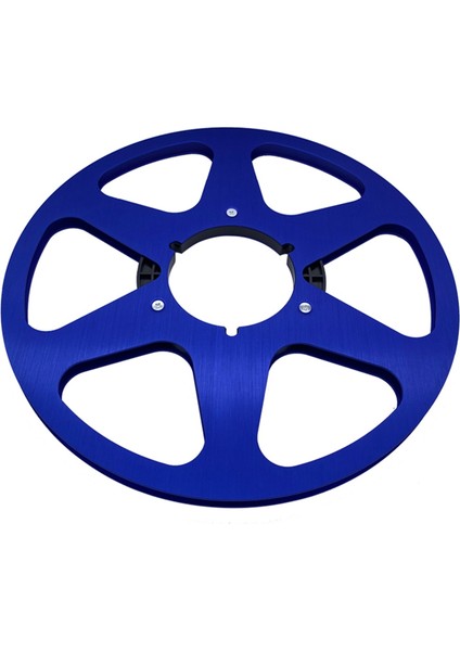 Yeni Analog Ses 10.5 Inç x ¼ Inç Metal Bant Makarası - Nab Hub Açık Makaralı Ses Alüminyum Sarma Makarası Pioneer (Mavi) (Yurt Dışından)
