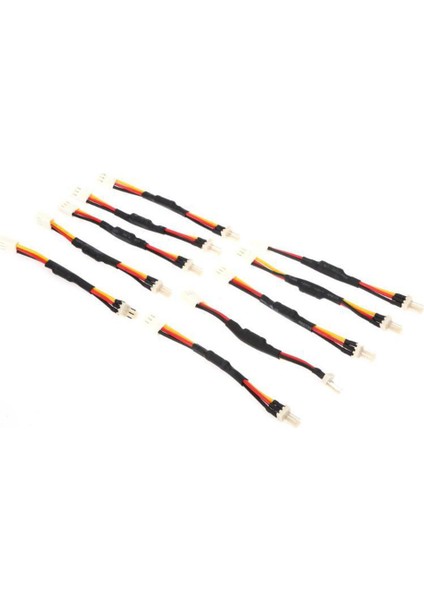 10 Adet 3pın Pc Fan Hızını Azaltma Gürültü Uzatma Direnç Kablosu Tel 3 Pin Erkek - Dişi Konnektör Pc Fan Için (Yurt Dışından)