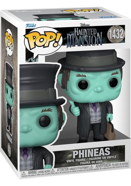Pop! Disney: The Haunted Mansion, Phineas Koleksiyon Figürü, Resmi Lisanslı Ürün fiyatları