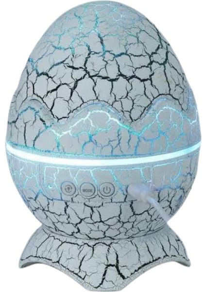Dinozor Yumurtası Gece Masa Lambası Bluetooth Hoparlör 14 Renk Seçeneği