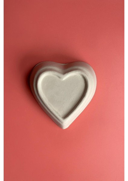 Kalp Çerezlik - Seramik Bisküvi (Ham Ürün) fırsatları